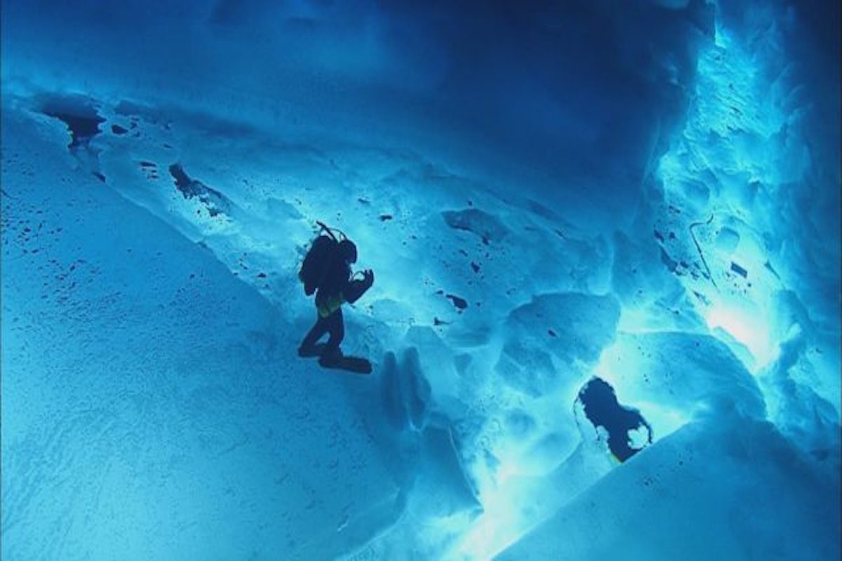 Ледовитый океан глубина